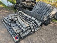 3 x pallets rubber cubicle mattresses - 2