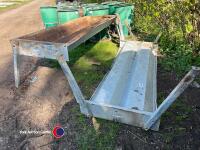 2 x feed troughs - 2