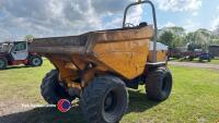 Benford 9T dumper, SMR 2690 hours, previously owned and maintained by a power station, key in office - 2