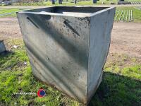 Galvanised sow trough - 3