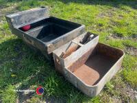 2 x troughs - 2