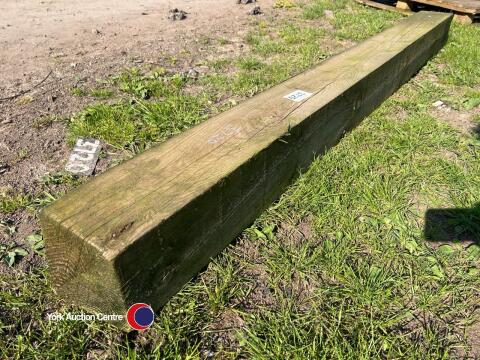 Square gate post