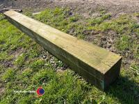 Square gate post - 2