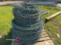 Pallet mild steel barbed wire - 2