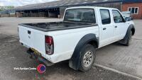 2009 Nissan NP300 Workmate D/C 4WD pickup - MX59 YOW - 2.5 diesel - HPi clear - MOT 20.9.25 - 4 former keepers - V5 in office - Mileage discrepancy (August 2018 mileage 93,000 - September 2019 mileage 57,000) - 3