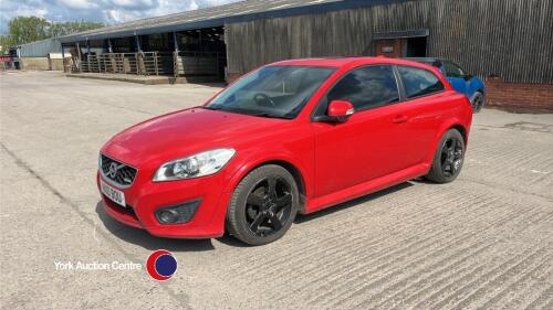 2010 Volvo C30 R design 1.6 turbo diesel - HK10BOU - low road tax - full leather - MOT 23.3.26 - 00’s 123216 - 8 former keepers - on Vcar register CAT S November 2017 - V5 in office
