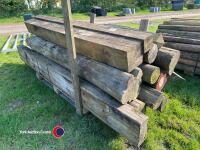 Pack assorted straining and gate posts