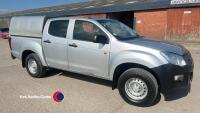 2014 Isuzu D-max pickup - PJ64YKD - 2.5 diesel - canopy, 89,254 miles - HPi clear - 3 former keepers - V5 in office - MOT 19.8.25