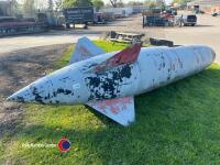 Ex RAF Tornado fuel pod drop tank - 3