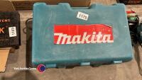 Makita 110v wall chaser with diamond blade - 2