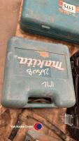 Makita 110v hot air gun in case - 2