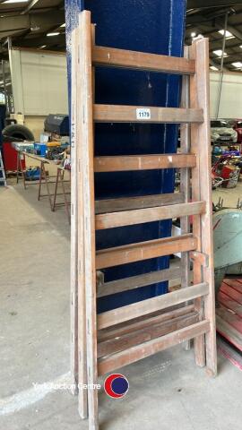 Wooden ladders