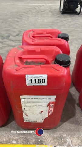 2 x Shell Panolin EP gear oil synth 150, 20L barrel