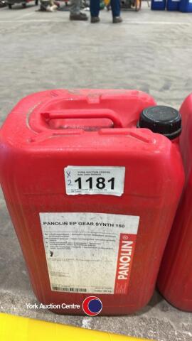 2 x Shell Panolin EP gear oil synth 150, 20L barrel