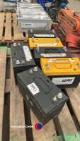 6 x 12v batteries - 2