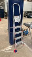 Set of alloy step ladders