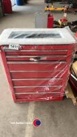 Clarke 7 drawer tool cabinet brand new with wheels, handle and two keys