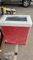 Clarke 7 drawer tool cabinet brand new with wheels, handle and two keys - 2