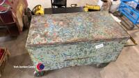 Workshop tool chest on wheels