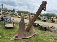 Very Large Ships Anchor 7 foot 1500 kg - 4