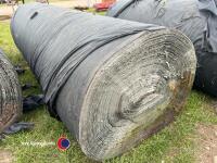 Large roll of weed membrane