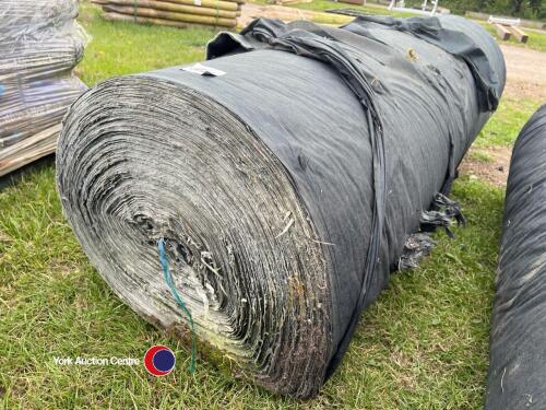 Large roll of weed membrane