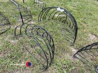 2 x large hayrack/planters - 3