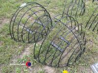 2 x large hay rack/planters - 2