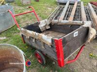 2 x wheeled garden barrow - 2