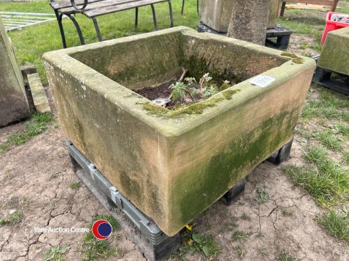 2ft x 2ft stone trough