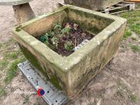 2ft x 2ft stone trough - 3