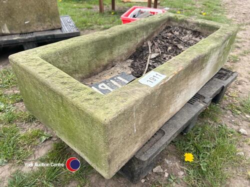 3ft x 18in stone trough