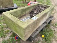 3ft x 18in stone trough