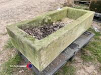 3ft x 18in stone trough - 3
