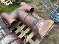 Antique decorative chimney pot