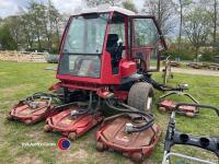 Toro Groundsmaster 4700D ride on mower, 5449 hours, key in office - 2