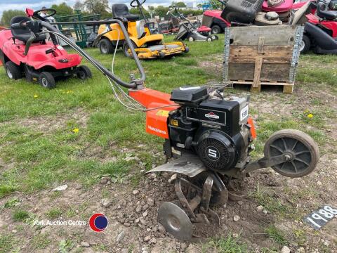Husqvarna T255R garden rotovator, 1996 lightly used, running order, manual in office
