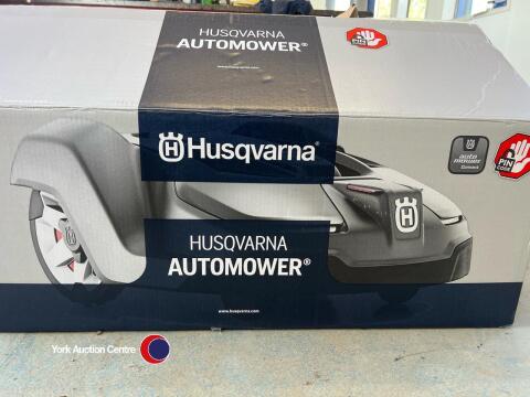 Husqvarna 450X Robotic mower, brand new, unused, ideal for gardens, up to 5000sq m, register on-line with Husqvarna for warranty