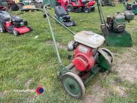 Ransomes cylinder mower Honda engine