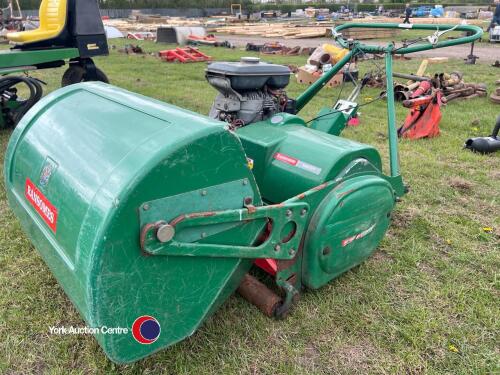Ransomes Mastiff 30 cylinder mower, electric start facility, (no key)