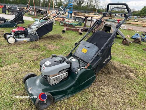 Hayter Harrier 48 roller mower auto drive variable speed c/w grass bag