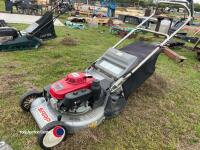 Honda Sarp self propelled roller mower c/w grassbag