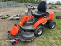 Husqvarna out front ride on mower, key in office