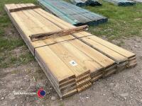 Approx 153.5in x 5.5in x 1in Timber - 2