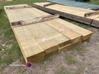 10 approx 142in x 8in x 3in Timber - 3