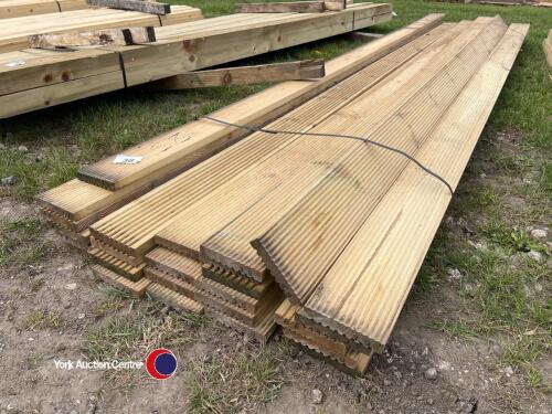 Approx 153.5in x 5.5in x 1in Timber