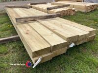 Approx 10x 142in x 8in x 3in Timber