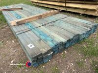 Approx 142in x 2in x 1in Timber - 2