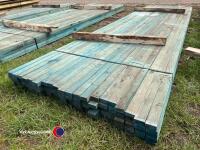 Approx 142in x 2in x 1in Timber - 3