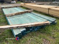Approx 142in x 2in x 1in Timber